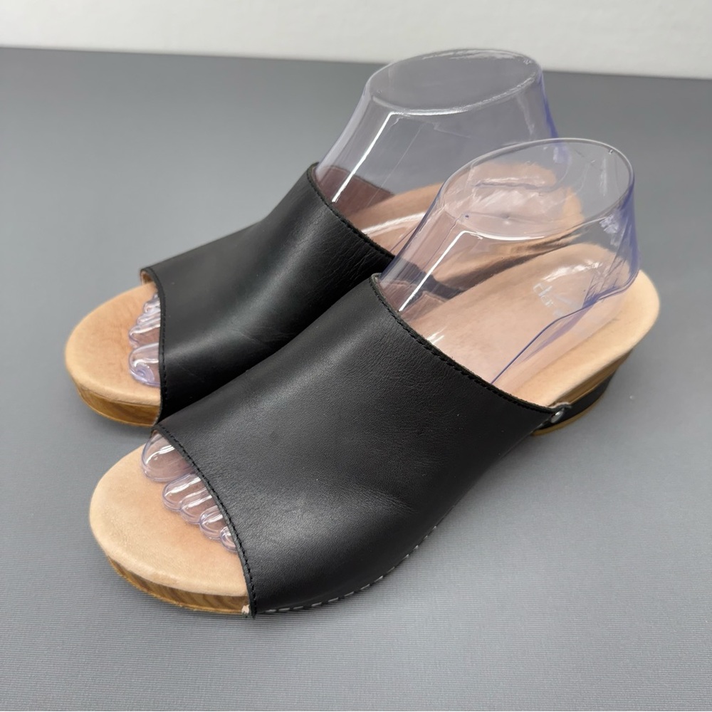 Dansko Maci Mules Black Shoes Size 39-8/8 1/2